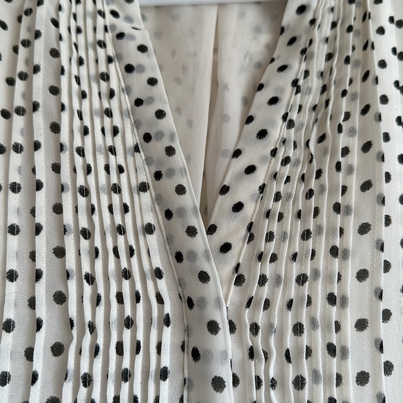 H&M Cream Dress with Black Polka Dots - Picture 2 of 7